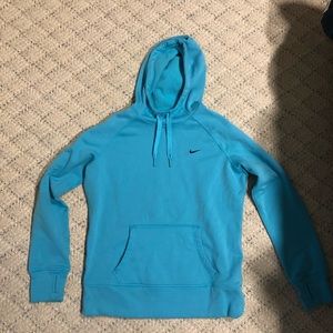 Blue women’s Nike hoodie